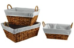 Heart Of House Hyacinth Basket Set of 3